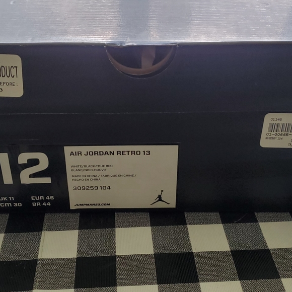 Air Jordan Retro 13 white/black-True Red - Picture 4 of 5